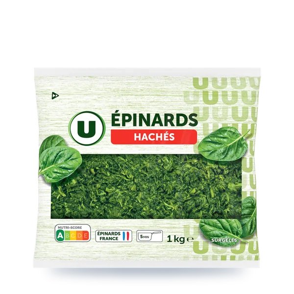 Épinards hachés 1 kg