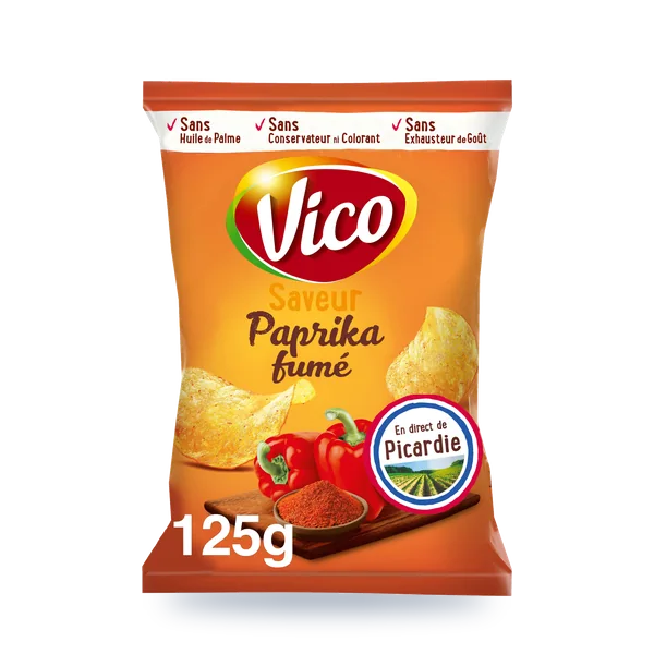 Vico chips paprika fumé
