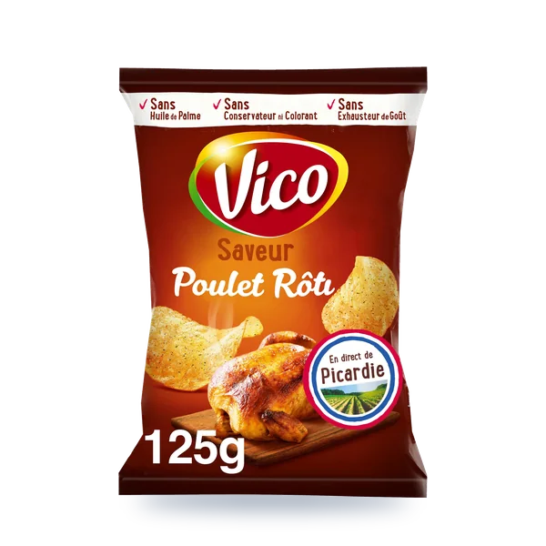Vico chips poulet rôti